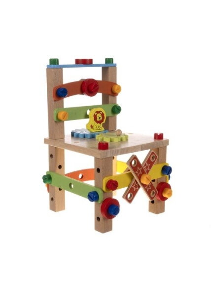 Medinė surinkimo kėdė Kruzzel 22506 4