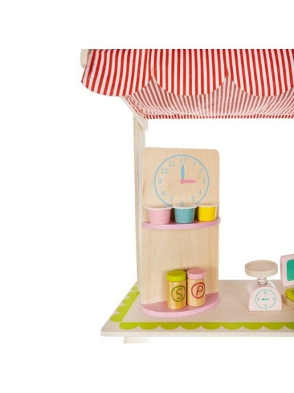 Medinis kioskas su priedais Kruzzel 24888 10 Medinis kioskas su priedais Kruzzel 24888 10