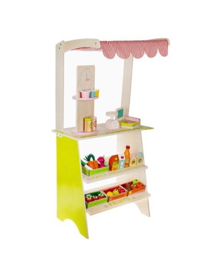 Medinis kioskas su priedais Kruzzel 24888 9