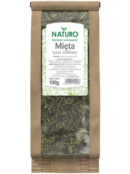 Mėtų arbata Naturo, 100g Mėtų arbata Naturo, 100g