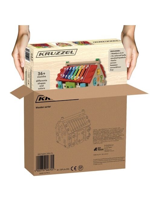 Medinis edukacinis namas Kruzzel 22564 14 Medinis edukacinis namas Kruzzel 22564 14