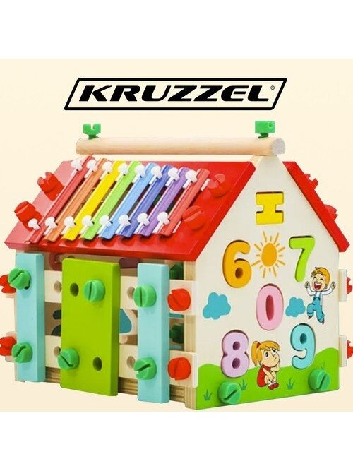 Medinis edukacinis namas Kruzzel 22564 2 Medinis edukacinis namas Kruzzel 22564 2