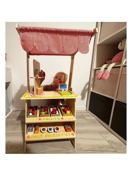 Medinis kioskas su priedais Kruzzel 24888 15 Medinis kioskas su priedais Kruzzel 24888 15