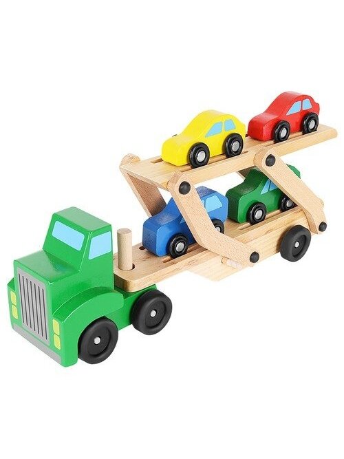 Medinis sunkvežimis - vilkikas + lengvųjų automobilių komplektas 22698 6