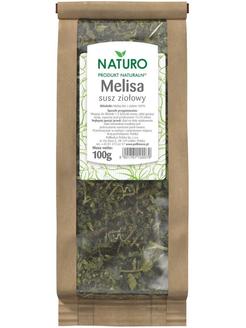 Melisos arbata Naturo, 100g
