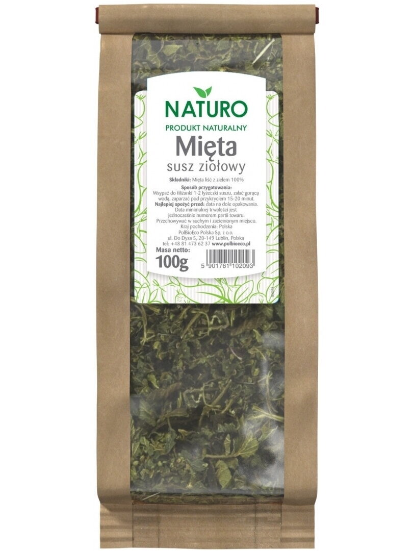 Mėtų arbata Naturo, 100g Mėtų arbata Naturo, 100g