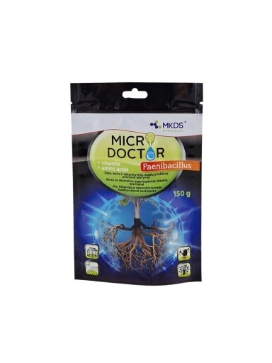 Microdoctor Paenibacillus spp. mikroorganizmai šaknims, 150 g