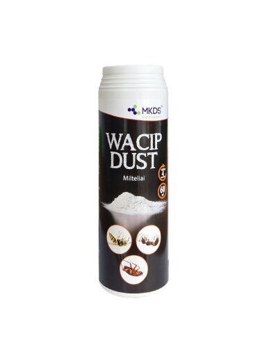 Milteliai ropojantiems vabzdžiams ir vapsvoms WACIP DUST, 500 g Milteliai ropojantiems vabzdžiams ir vapsvoms WACIP DUST, 500 g