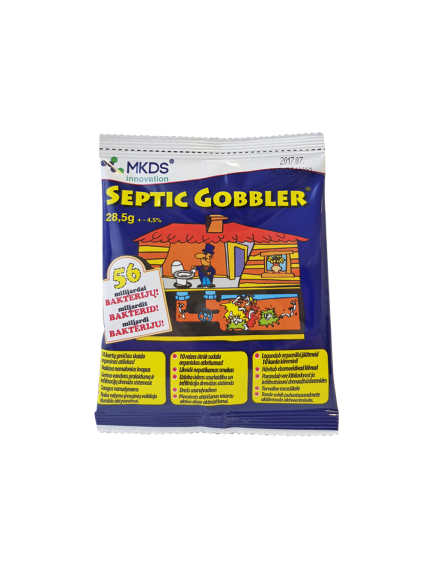Mikroorganizmai kanalizacijos valymui Septic Gobbler, 28,5 g Mikroorganizmai kanalizacijos valymui Septic Gobbler, 28,5 g