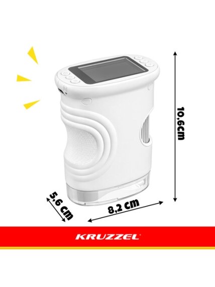 „Kruzzel“ baltas kišeninis mokomasis mikroskopas 2
