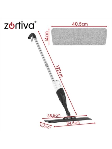 „Zortiva“ šluota su purkštuvu, 300 ml 2 „Zortiva“ šluota su purkštuvu, 300 ml 2
