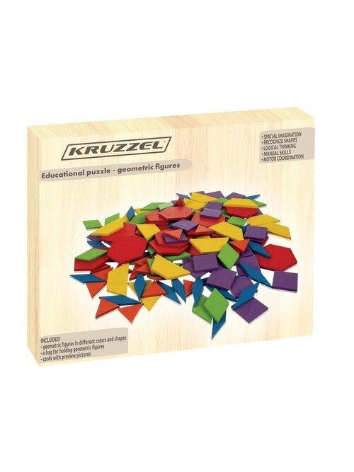 Mokomoji dėlionė – geometrinės figūros 1