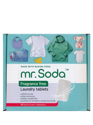 MR SODA Skalbinių tabletės (30 x 25g) MR SODA Skalbinių tabletės (30 x 25g)