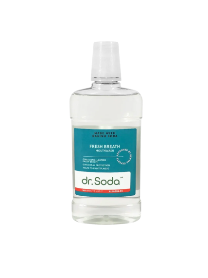 MR SODA Burnos skalavimo skystis (500 ml) MR SODA Burnos skalavimo skystis (500 ml)