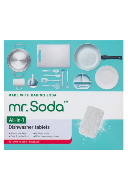 MR SODA Indaplovių tabletės (30 x 20g) MR SODA Indaplovių tabletės (30 x 20g)