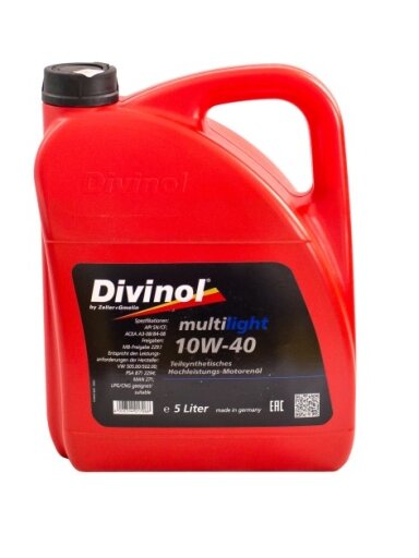 Multilight DIVINOL 10W40 5 l SN/CF, MB229.1, VW 505.00/502.00