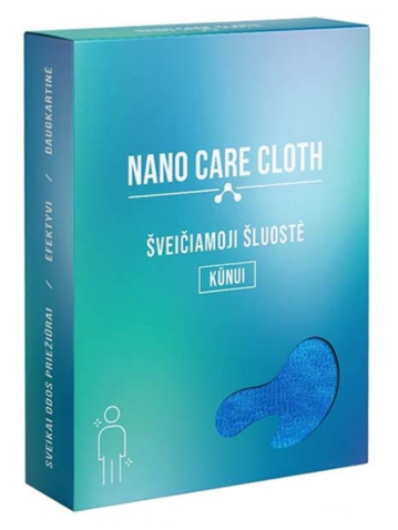 NANO CARE šveičiamoji šluostė kūnui NANO CARE šveičiamoji šluostė kūnui