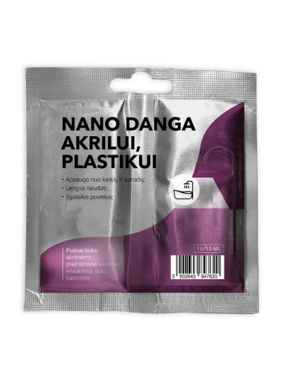 NANO danga akrilui, plastikui NANO danga akrilui, plastikui