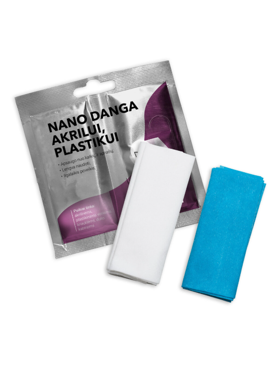 NANO danga akrilui, plastikui 1 NANO danga akrilui, plastikui 1