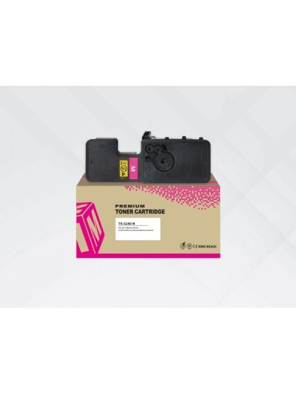 Neoriginali HYB Kyocera TK-5240M (1T02R7BNL0) Lazerinė kasetė, Purpurinė Neoriginali HYB Kyocera TK-5240M (1T02R7BNL0) Lazerinė kasetė, Purpurinė