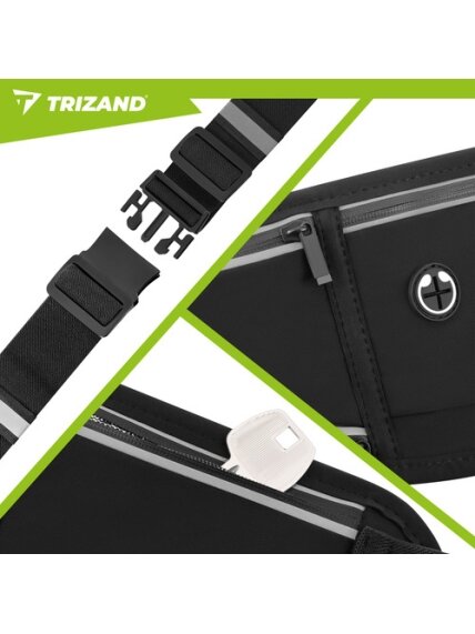 Trizand bėgimo krepšys su diržu 51x21x11cm 10 Trizand bėgimo krepšys su diržu 51x21x11cm 10