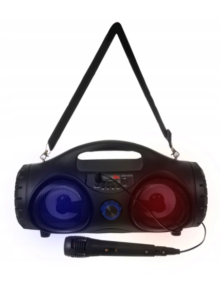 Nešiojama „Bluetooth“ kolonėlė ZQS-4215 su mikrofonu 3