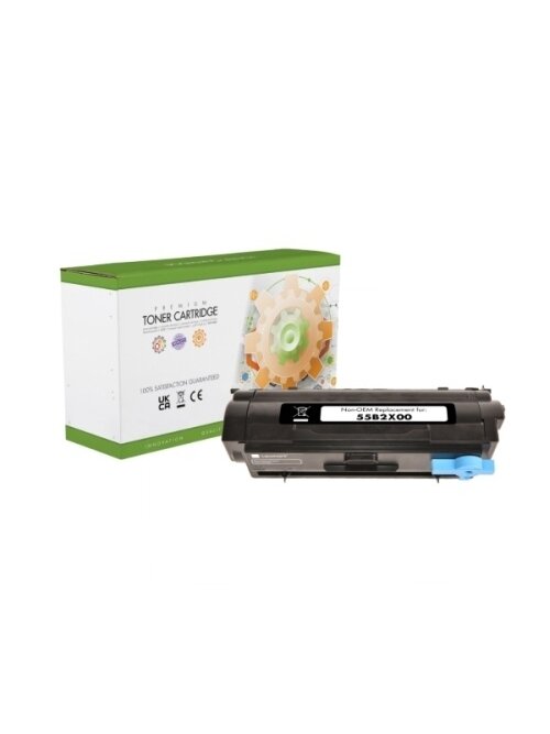 Neoriginali Static Control Lexmark 55B2X00 Lazerinė kasetė, Juoda