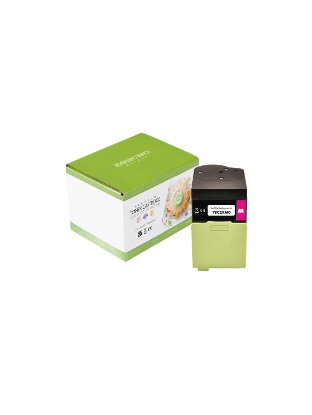 Neoriginali Static Control Lexmark 78C2XM0 Lazerinė kasetė, Purpurinė