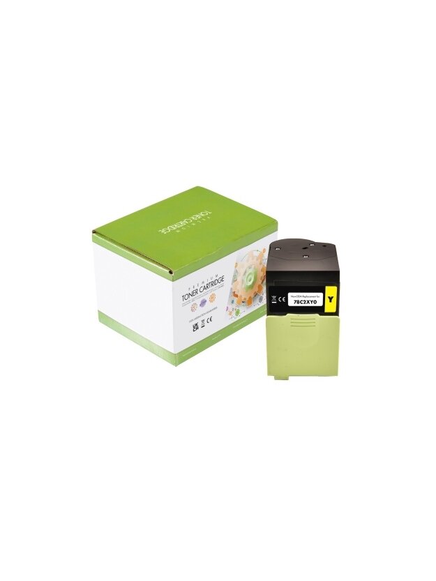 Neoriginali Static Control Lexmark 78C2XY0 Lazerinė kasetė, Geltona