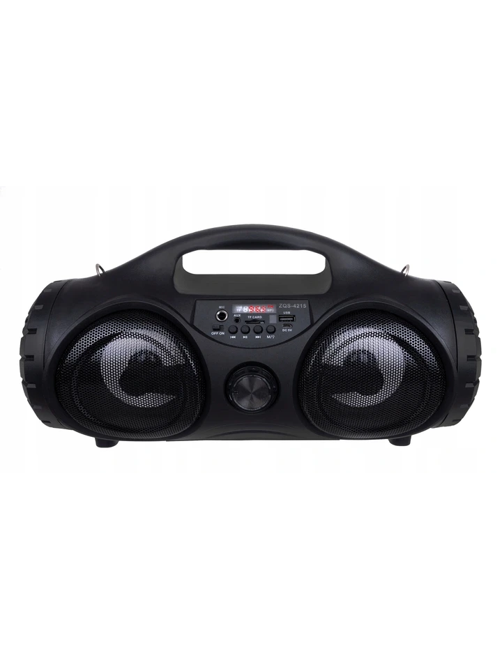 Nešiojama „Bluetooth“ kolonėlė ZQS-4215 su mikrofonu 1 Nešiojama „Bluetooth“ kolonėlė ZQS-4215 su mikrofonu 1