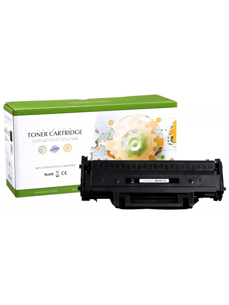 Neoriginali Static Control Samsung MLT-D111S (SU810A) Nauja mikroschema, juoda kasetė Neoriginali Static Control Samsung MLT-D111S (SU810A) Nauja mikroschema, juoda kasetė