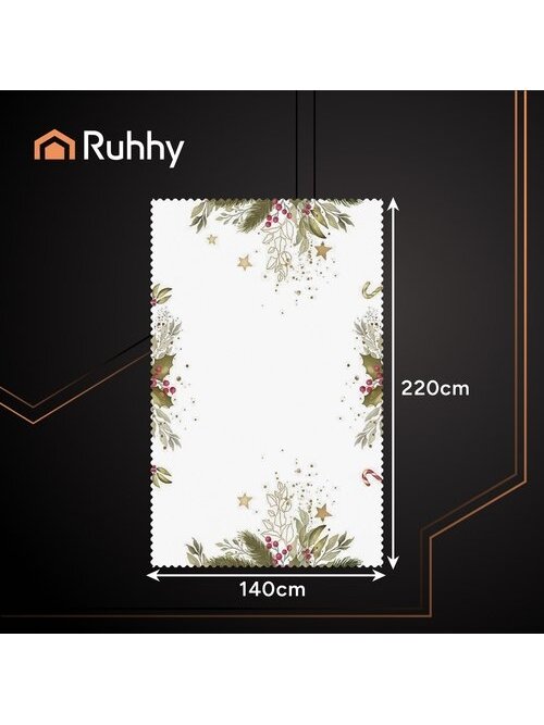 Kalėdinė staltiesė 220x140cm Ruhhy 26378 1 Kalėdinė staltiesė 220x140cm Ruhhy 26378 1