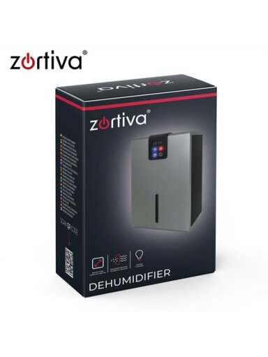 „Zortiva“ oro sausintuvas, sidabrinės spalvos