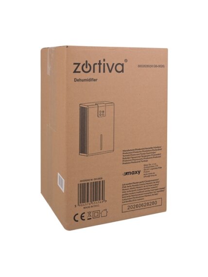 „Zortiva“ oro sausintuvas, sidabrinės spalvos 2
