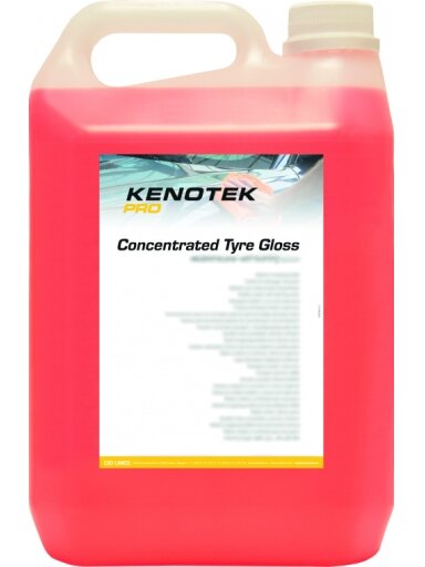 Padangų juodiklio koncentratas TYRE GLOSS 5 l Kenotek