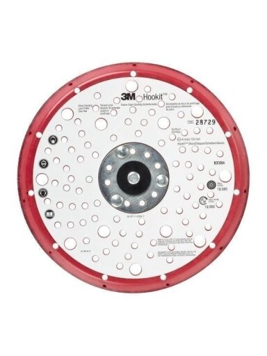Padas Multihole pneumatinei šlifavimo mašinėlei 150mm 5/16 stand.