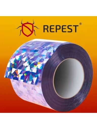 Paukščių repelentas - 45m Repest 21040 juosta Paukščių repelentas - 45m Repest 21040 juosta