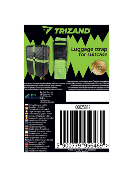 Pas bagażowy do walizki Trizand 25812 2
