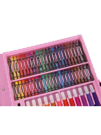 Paveikslų rinkinys lagamine, 168 vnt., rožinė 8 Paveikslų rinkinys lagamine, 168 vnt., rožinė 8
