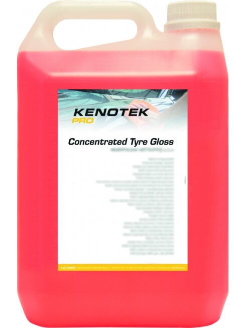 Padangų juodiklio koncentratas TYRE GLOSS 5 l Kenotek