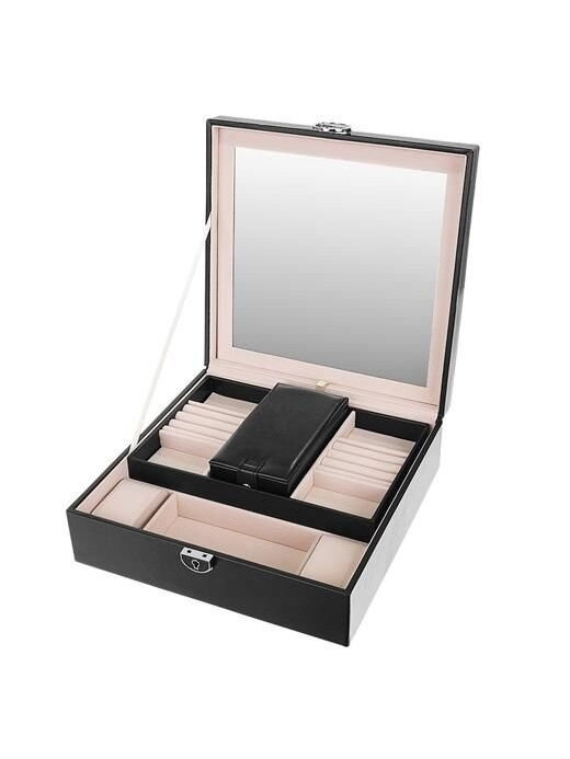 Papuošalų dėžutė - juoda Beautylushh 9 Papuošalų dėžutė - juoda Beautylushh 9