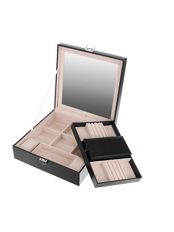Papuošalų dėžutė - juoda Beautylushh 3 Papuošalų dėžutė - juoda Beautylushh 3