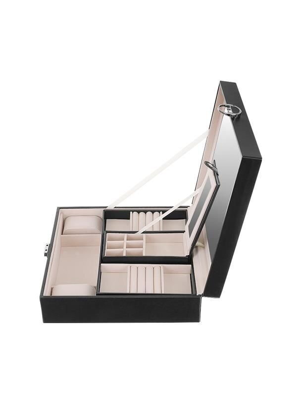 Papuošalų dėžutė - juoda Beautylushh 7 Papuošalų dėžutė - juoda Beautylushh 7