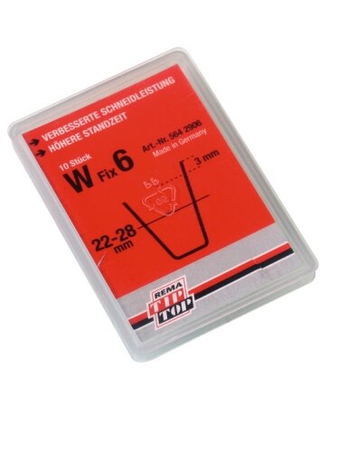 Peiliukai kampuoti FIX-6 20vnt