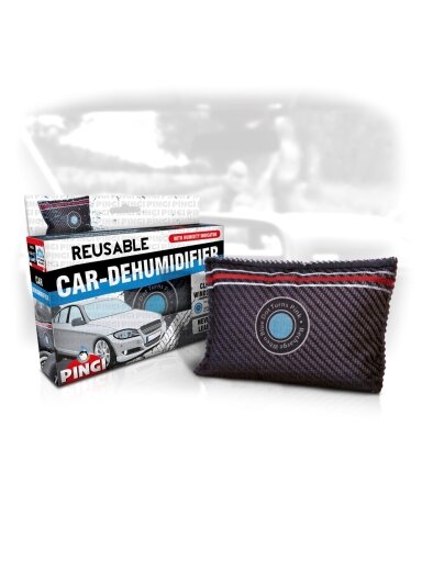 PINGI daugkartinis drėgmės sugėriklis automobiliui XL 300g PINGI daugkartinis drėgmės sugėriklis automobiliui XL 300g