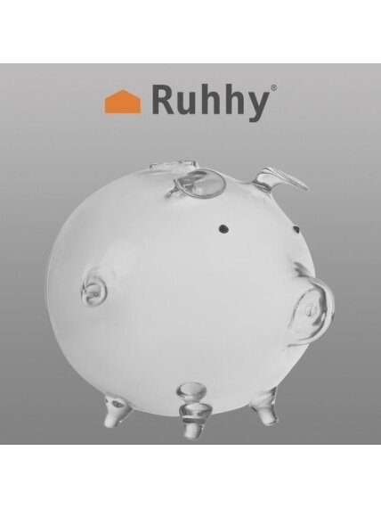 Piggy bank - stiklinė kiaulė Ruhhy 22588 2 Piggy bank - stiklinė kiaulė Ruhhy 22588 2