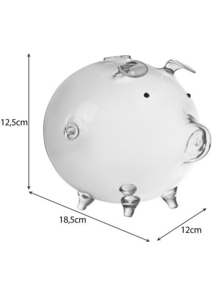 Piggy bank - stiklinė kiaulė Ruhhy 22588 3 Piggy bank - stiklinė kiaulė Ruhhy 22588 3