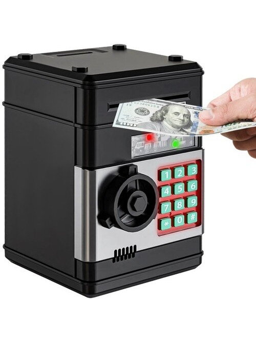 Piggy bank - seifas / elektroninis bankomatas 23545 Piggy bank - seifas / elektroninis bankomatas 23545