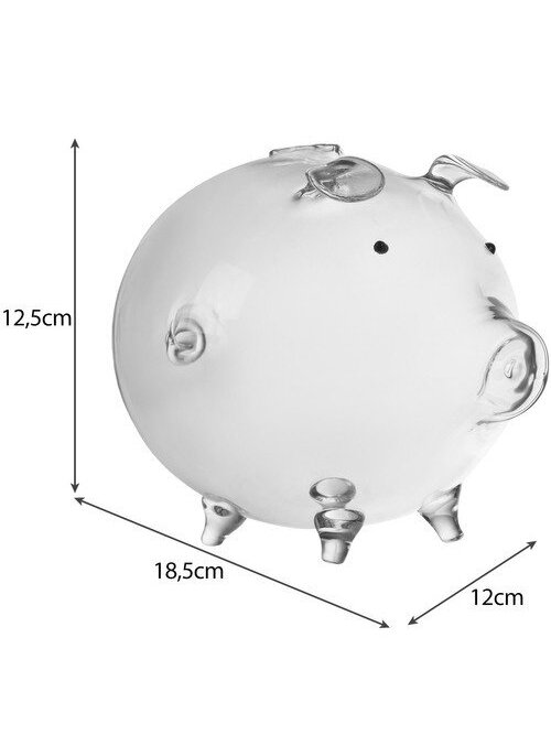 Piggy bank - stiklinė kiaulė Ruhhy 22588 3 Piggy bank - stiklinė kiaulė Ruhhy 22588 3