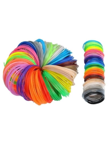 PLA 3D gijos - rinkinys 30 vnt x 5 m